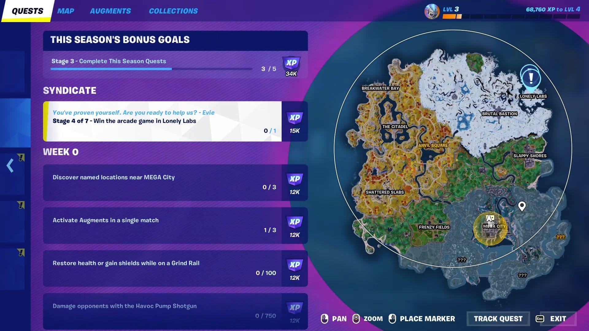 Danh sách nhiệm vụ cốt truyện Syndicate mùa 2 chương 4 Fortnite
