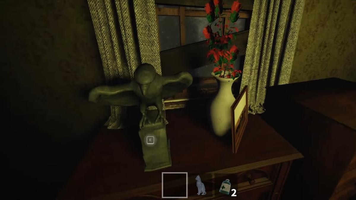 Đặt tượng Chim vào vị trí trong game The Butchery Roblox