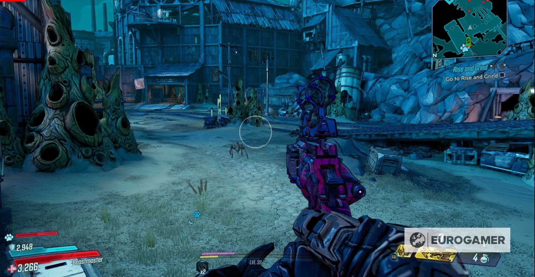 Đi đến khu vực này trong Konrad's Hold để tìm và đối mặt với Manvark - Borderlands 3