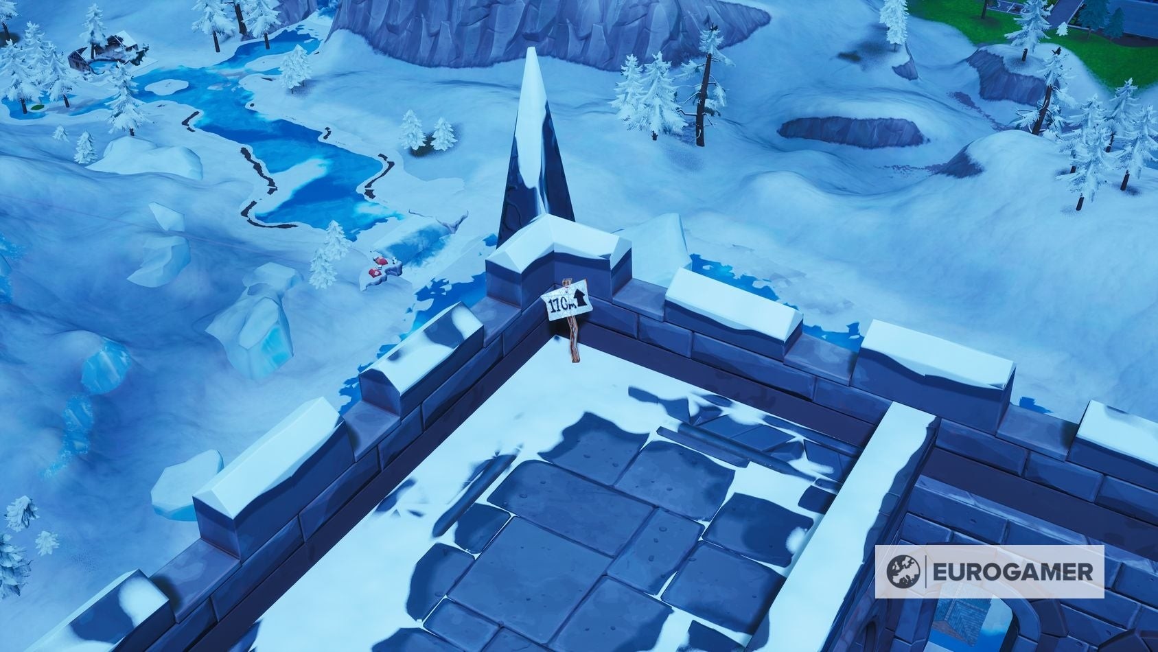 Đỉnh Polar Peak trong Fortnite