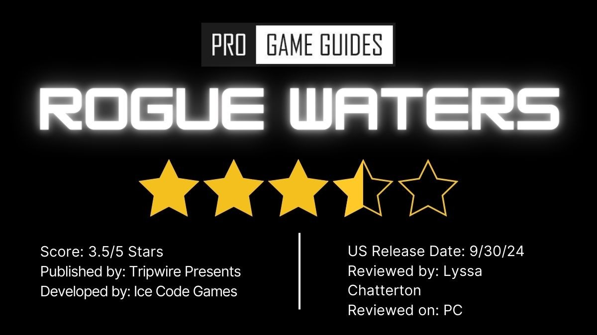 Đồ họa điểm đánh giá Rogue Waters