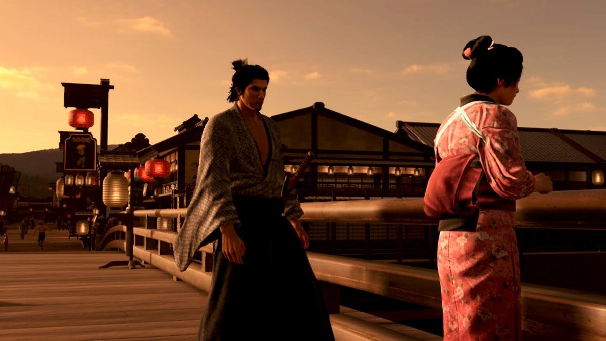 Đồ họa trong Like a Dragon: Ishin!