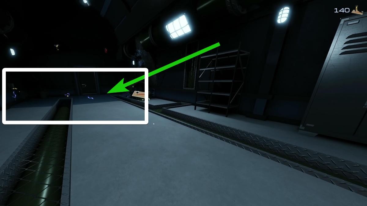 Dòng điện dưới nước cản đường trong Roblox Pressure