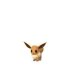 Eevee dạng thường trong Pokémon Go