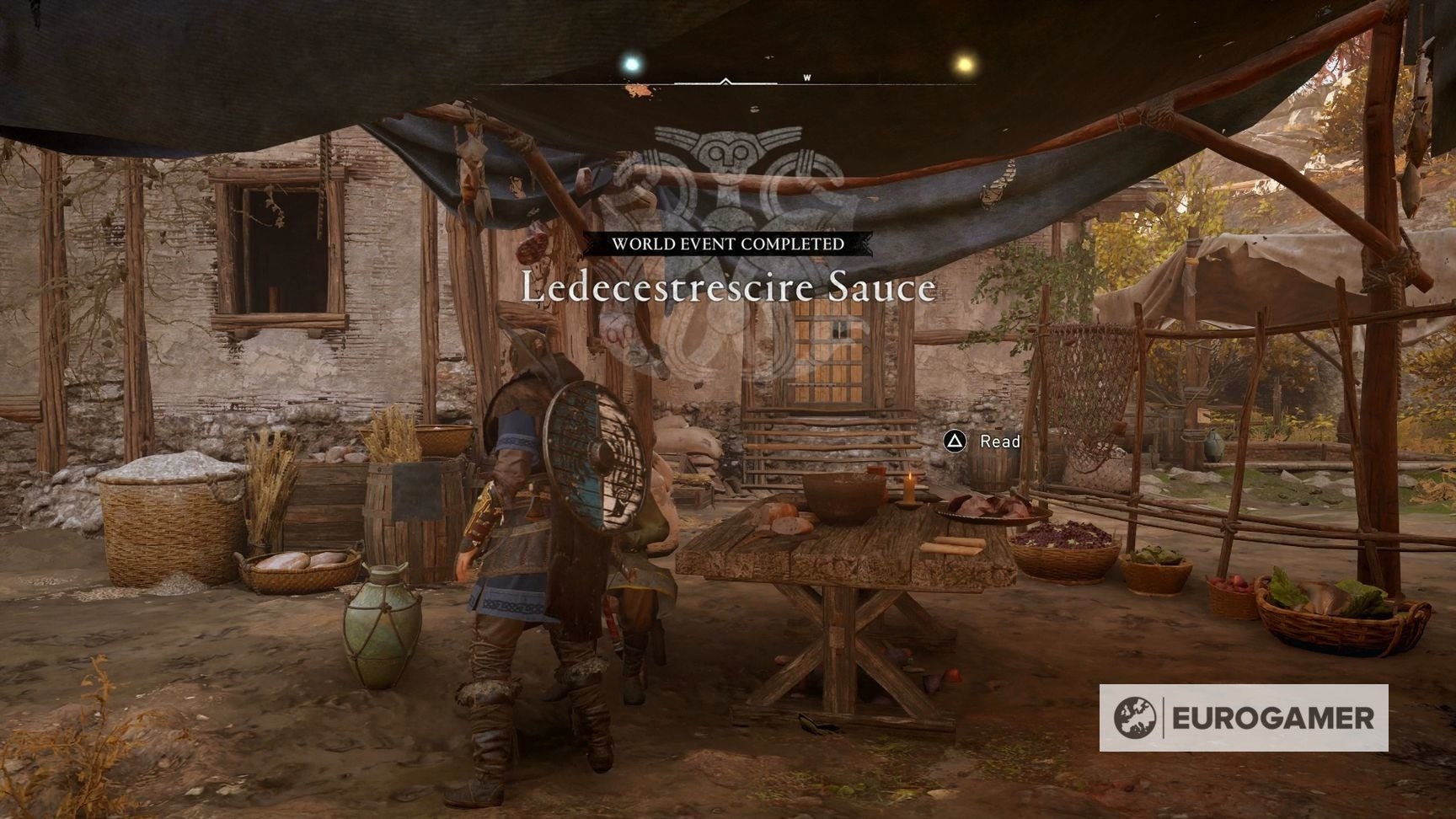 Eivor khám phá một địa điểm mới trong thế giới rộng lớn của Assassin's Creed Valhalla, một cách để nhận XP phụ