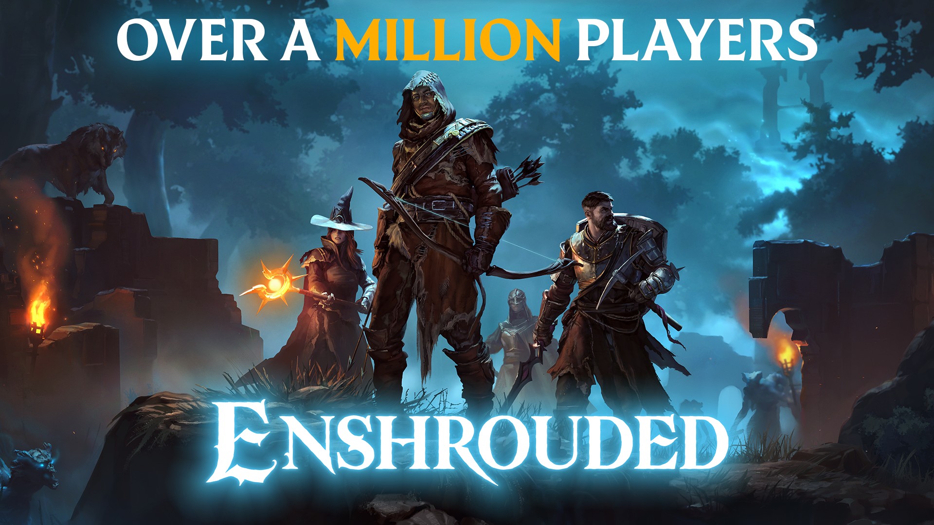 Enshrouded ăn mừng cột mốc 1 triệu người chơi Early Access - logo Keen Games
