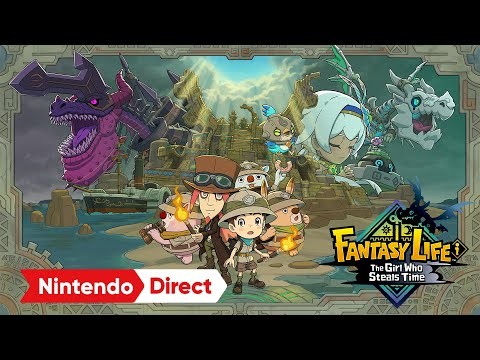 Fantasy Life i: The Girl Who Steals Time trailer ngày phát hành