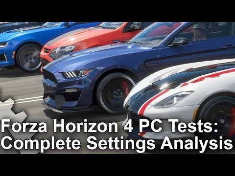Forza Horizon 4 PC Analysis