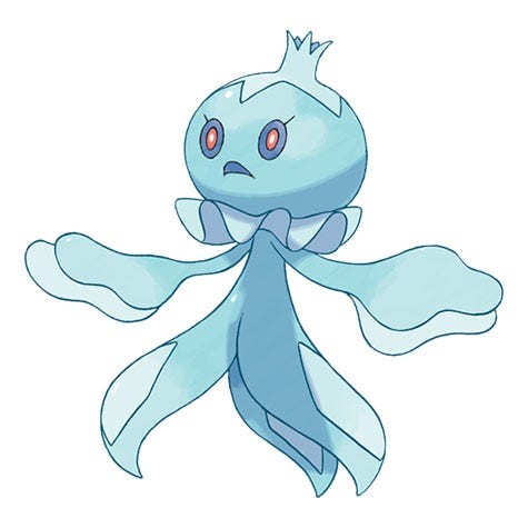 Frillish dạng đực trong Pokémon Go
