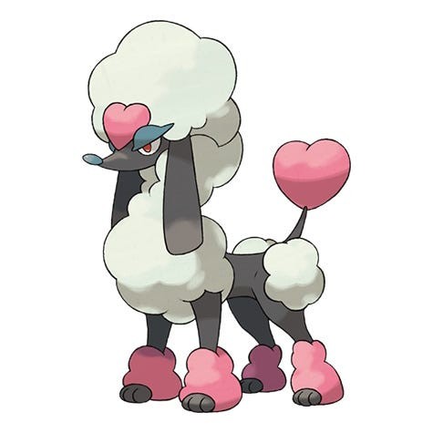 Furfrou dạng Trái tim trong Pokémon Go