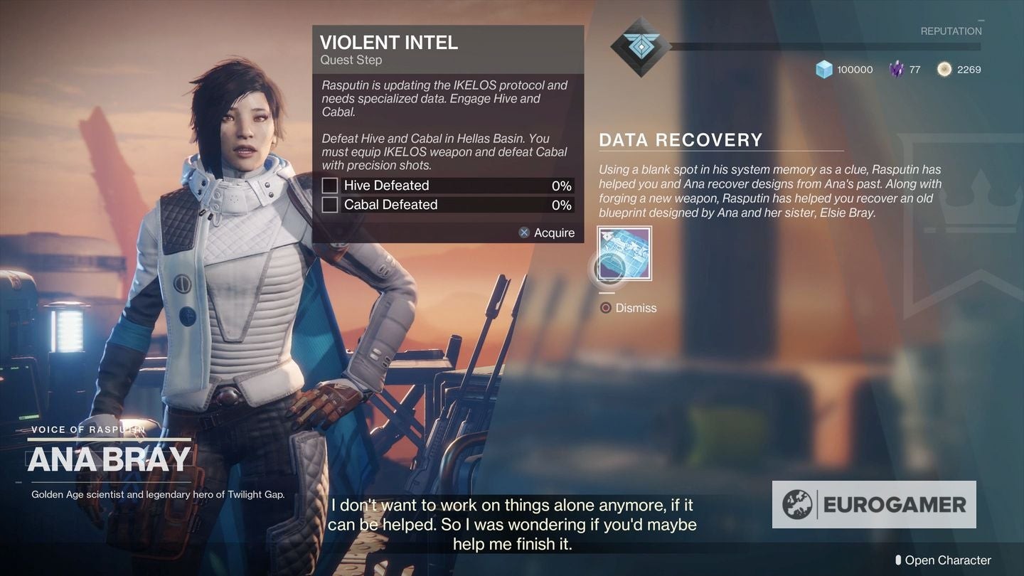 Gameplay Destiny 2 người chơi sử dụng vũ khí IKELOS chống lại kẻ địch Cabal