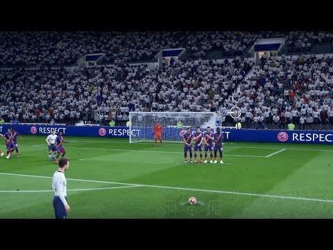 Gameplay FIFA 20 thể hiện cơ chế vật lý bóng và sút phạt mới