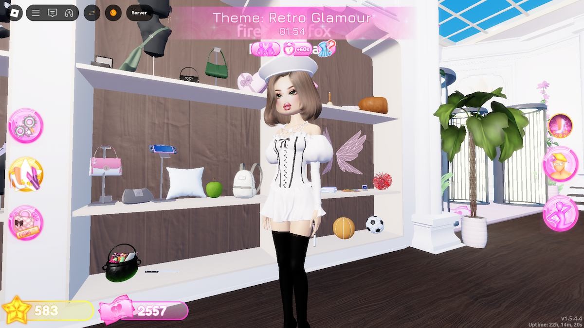 Giao diện chọn túi xách trong game Dress to Impress với nhiều kiểu dáng và màu sắc
