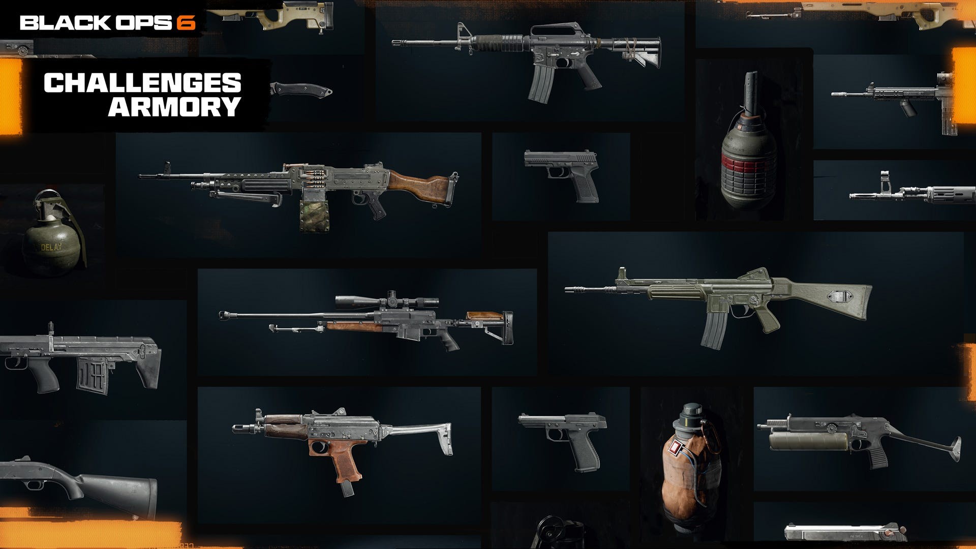 Giao diện hệ thống Armory trong Black Ops 6 Season 1