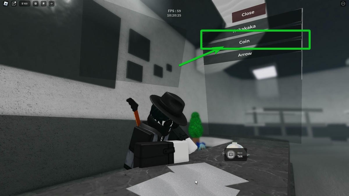 Giao diện mua Coin với giá 5000 cash tại Heaven Store