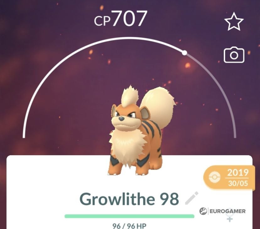 Growlithe shiny