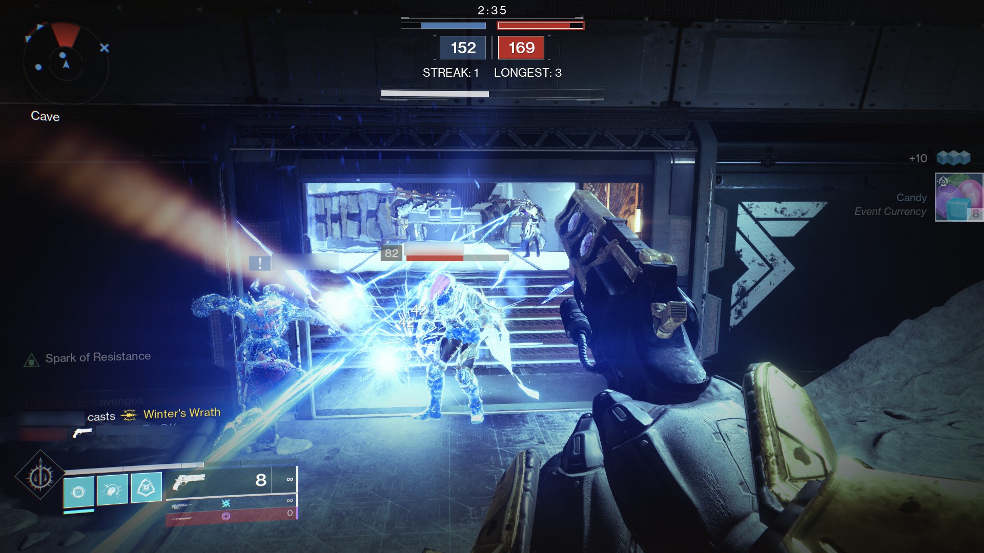 Guardian sử dụng Austringer trong trận PvP Mayhem Destiny 2