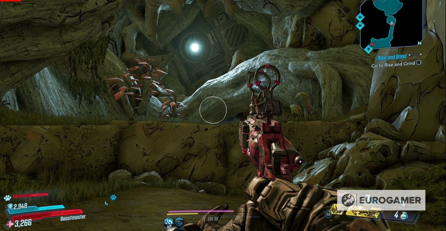 Hang ổ của Chonk Stomp tại Floodmoor Basin - Borderlands 3