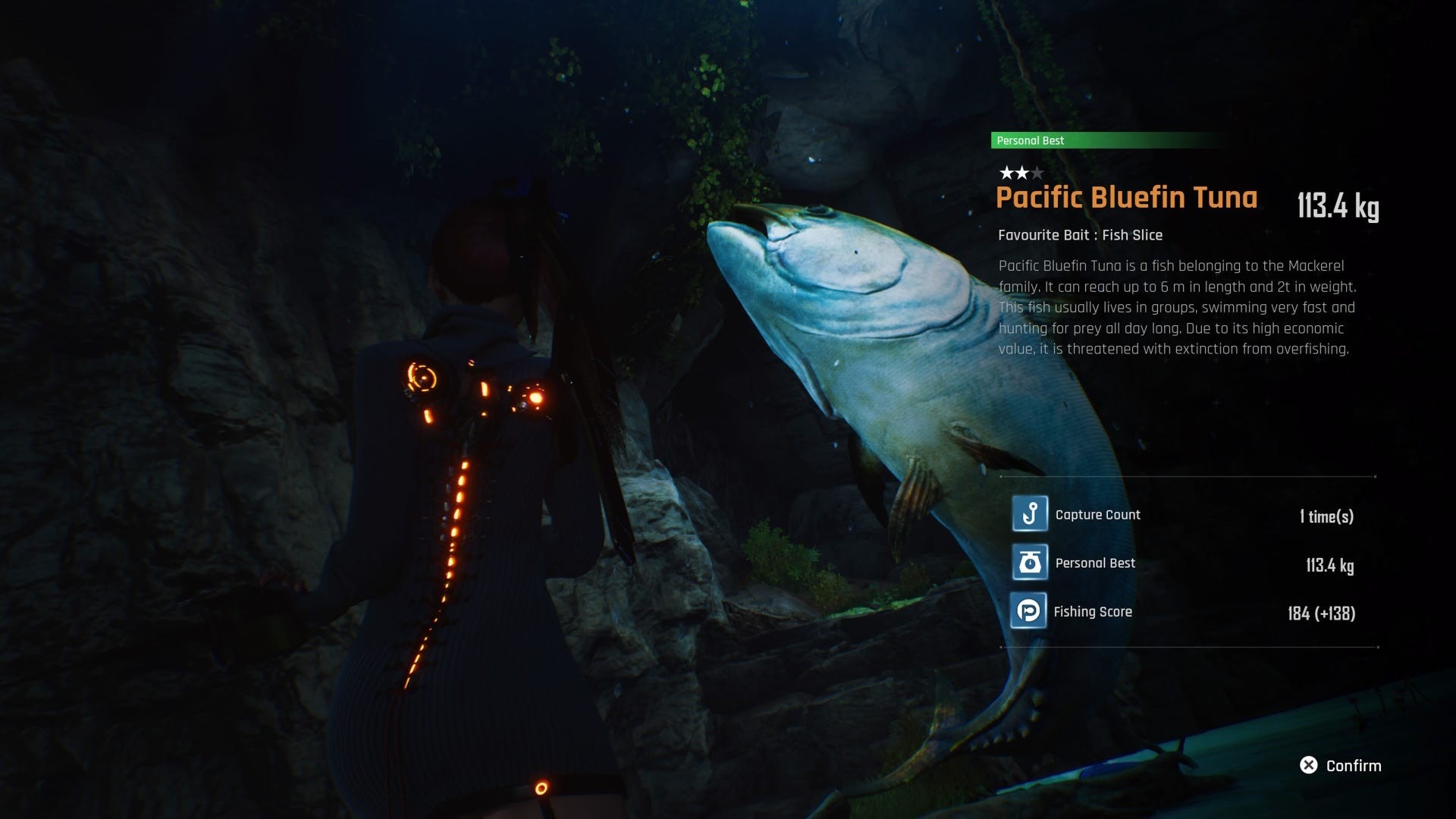 Hình ảnh cá Pacific Bluefin Tuna lớn trong Stellar Blade