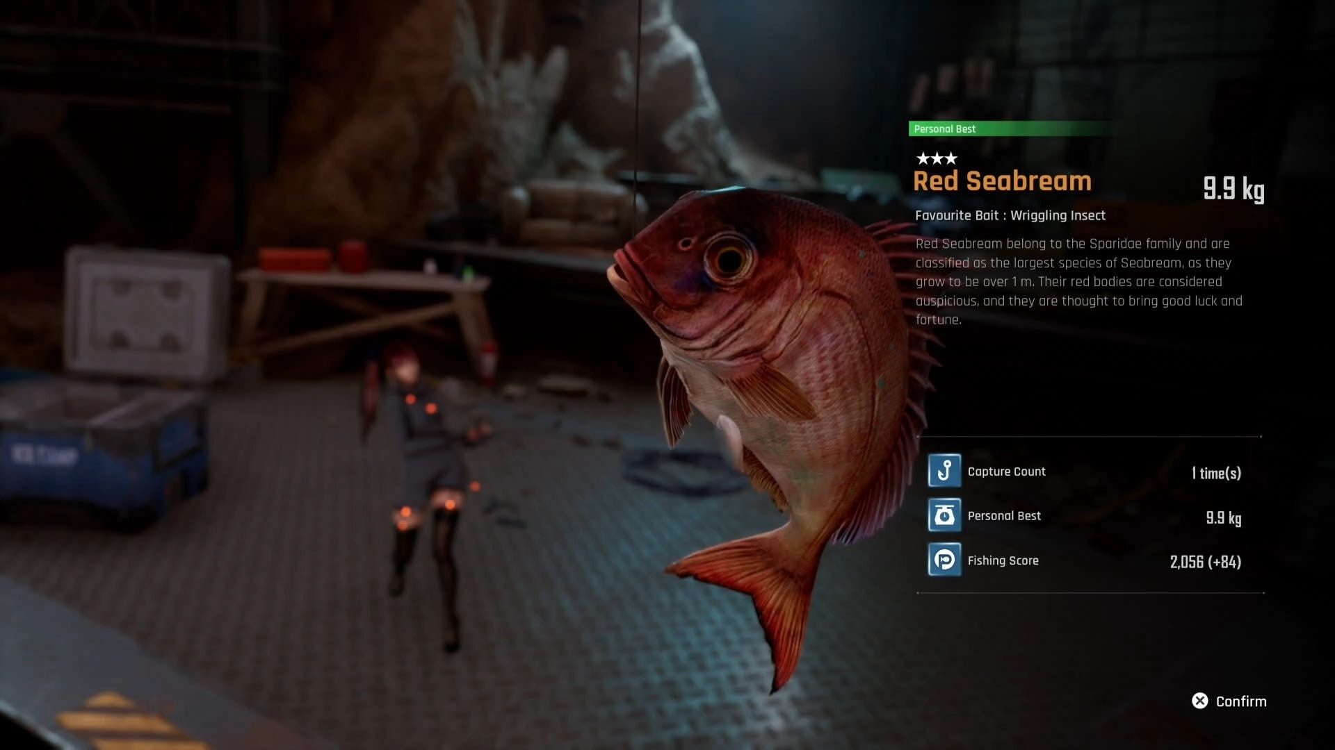 Hình ảnh cá Red Seabream cỡ trung trong Stellar Blade