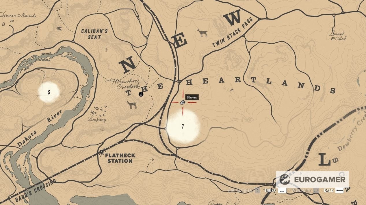 Hình ảnh cây Cỏ Thi (Yarrow) màu đỏ trong Red Dead Redemption 2