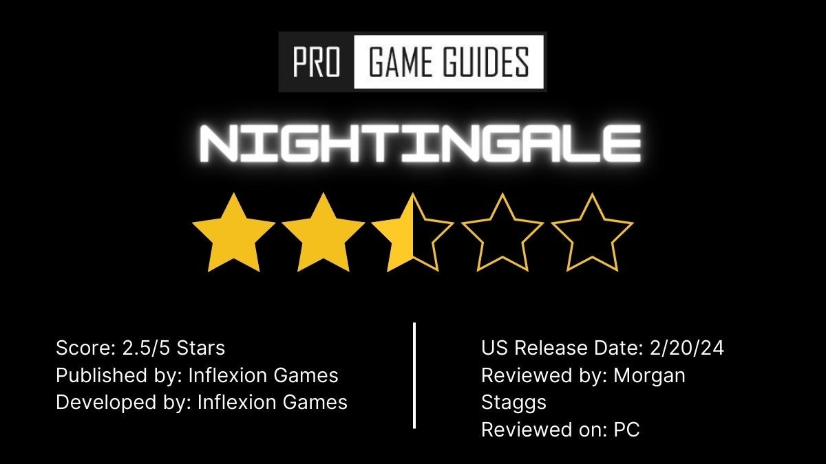 Hình ảnh đánh giá Nightingale với 2.5 sao