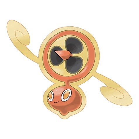 Hình ảnh Fan Rotom dạng quạt máy hệ Điện Bay