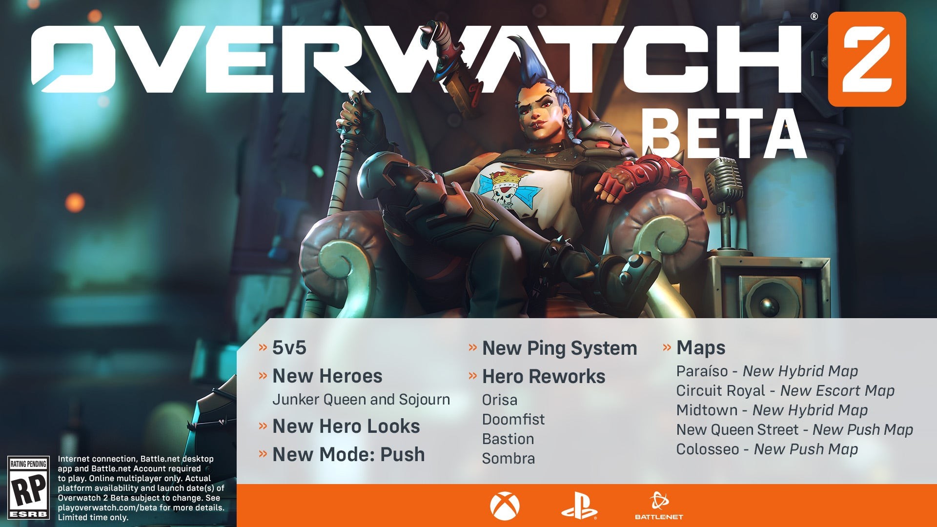 Hình ảnh gameplay Overwatch 2 Beta với các tướng và bản đồ mới