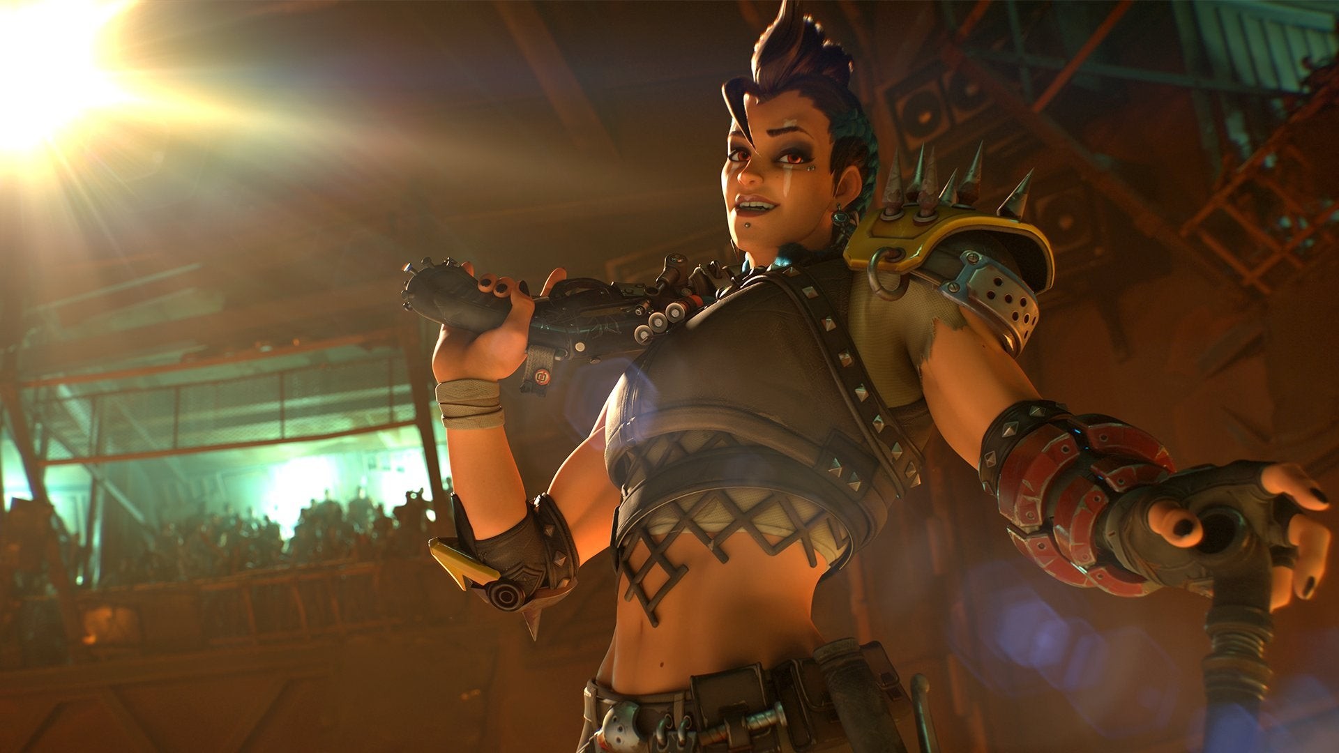 Hình ảnh Junker Queen - nữ hoàng mới trong Overwatch 2 Beta