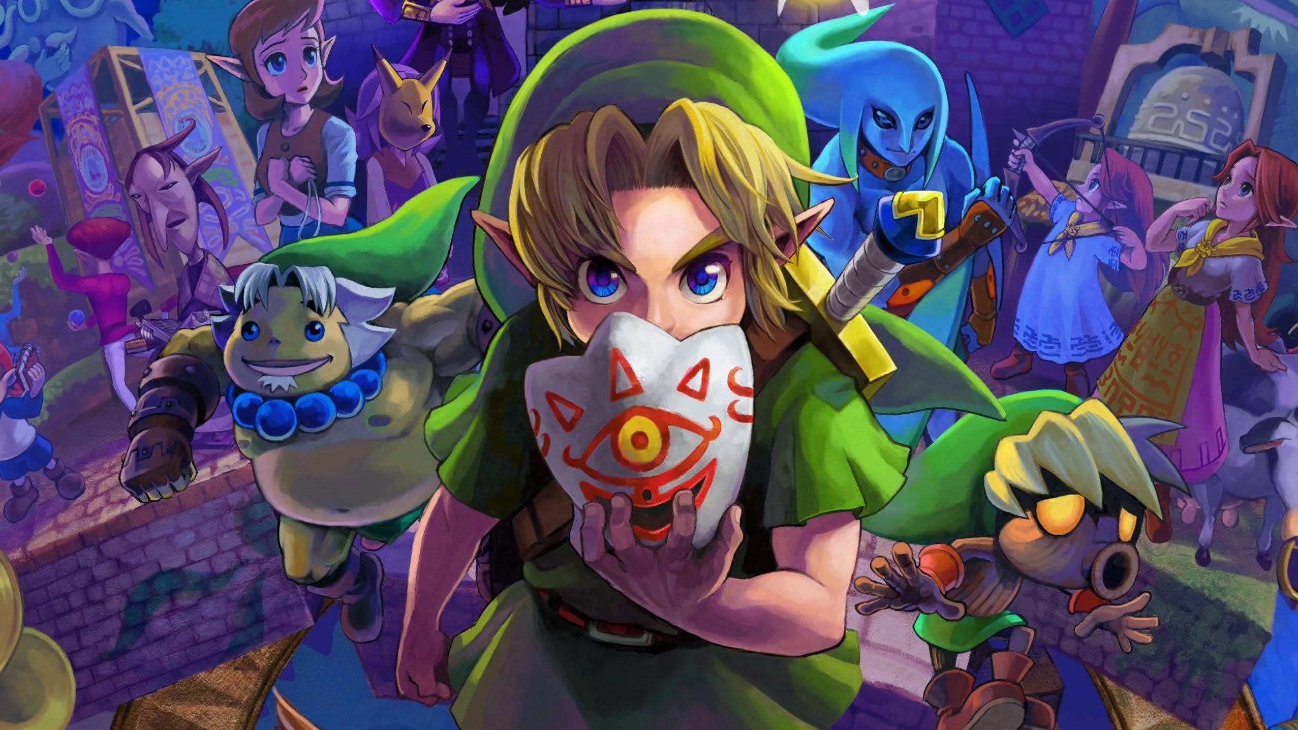 Hình ảnh minh họa cho trò chơi Zelda Majora's Mask