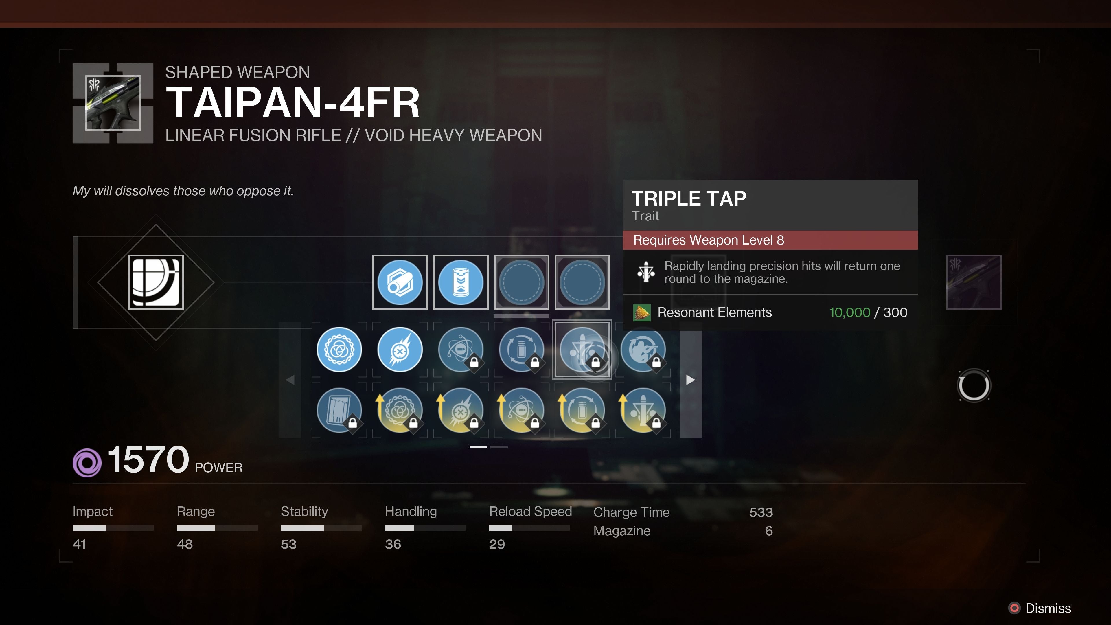 Hình ảnh minh họa về perk Triple Tap