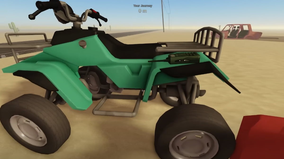 Hình ảnh một chiếc Quadbike ATV trong game A Dusty Trip