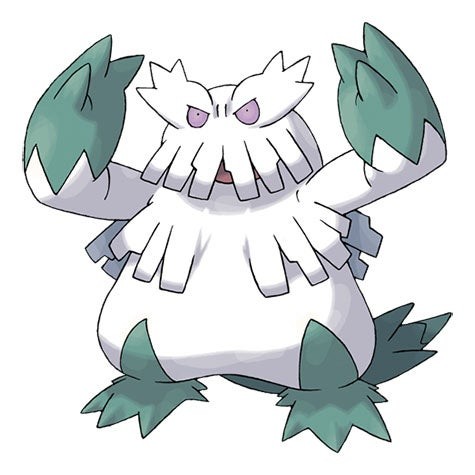 Hình ảnh Pokémon Abomasnow phủ đầy tuyết