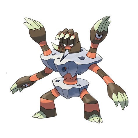 Hình ảnh Pokémon Barbaracle sau khi tiến hóa từ Binacle