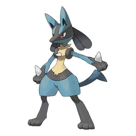 Hình ảnh Pokémon Lucario mạnh mẽ
