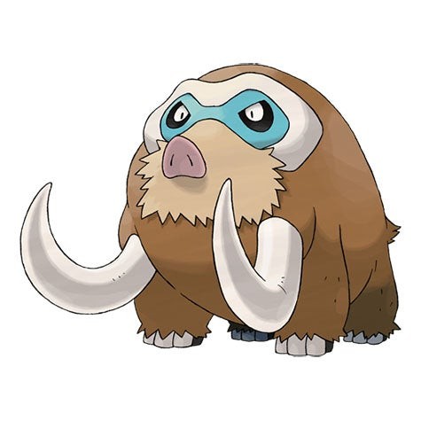Hình ảnh Pokémon Mamoswine hùng mạnh trong Pokémon Go