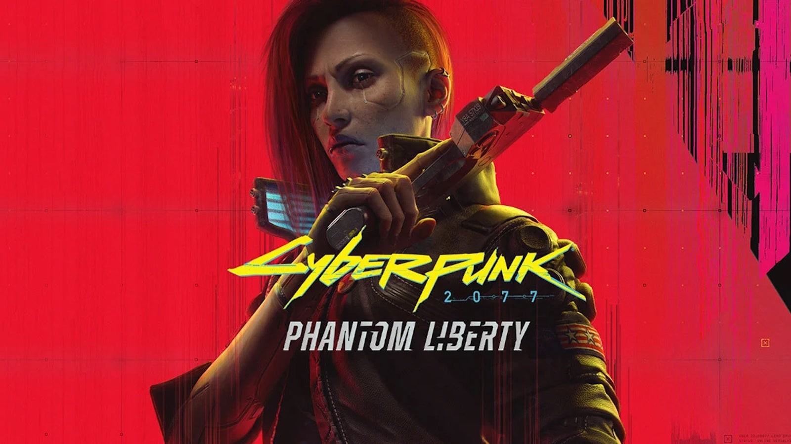 Hình ảnh quảng bá chính thức DLC Phantom Liberty Cyberpunk 2077 với V nữ