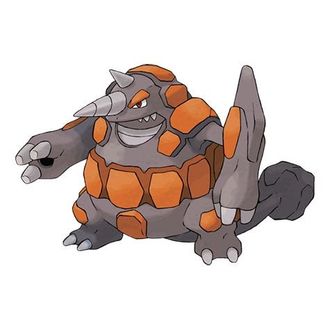 Hình ảnh Rhyperior, dạng tiến hóa cuối cùng của Rhyhorn trong Pokémon Go