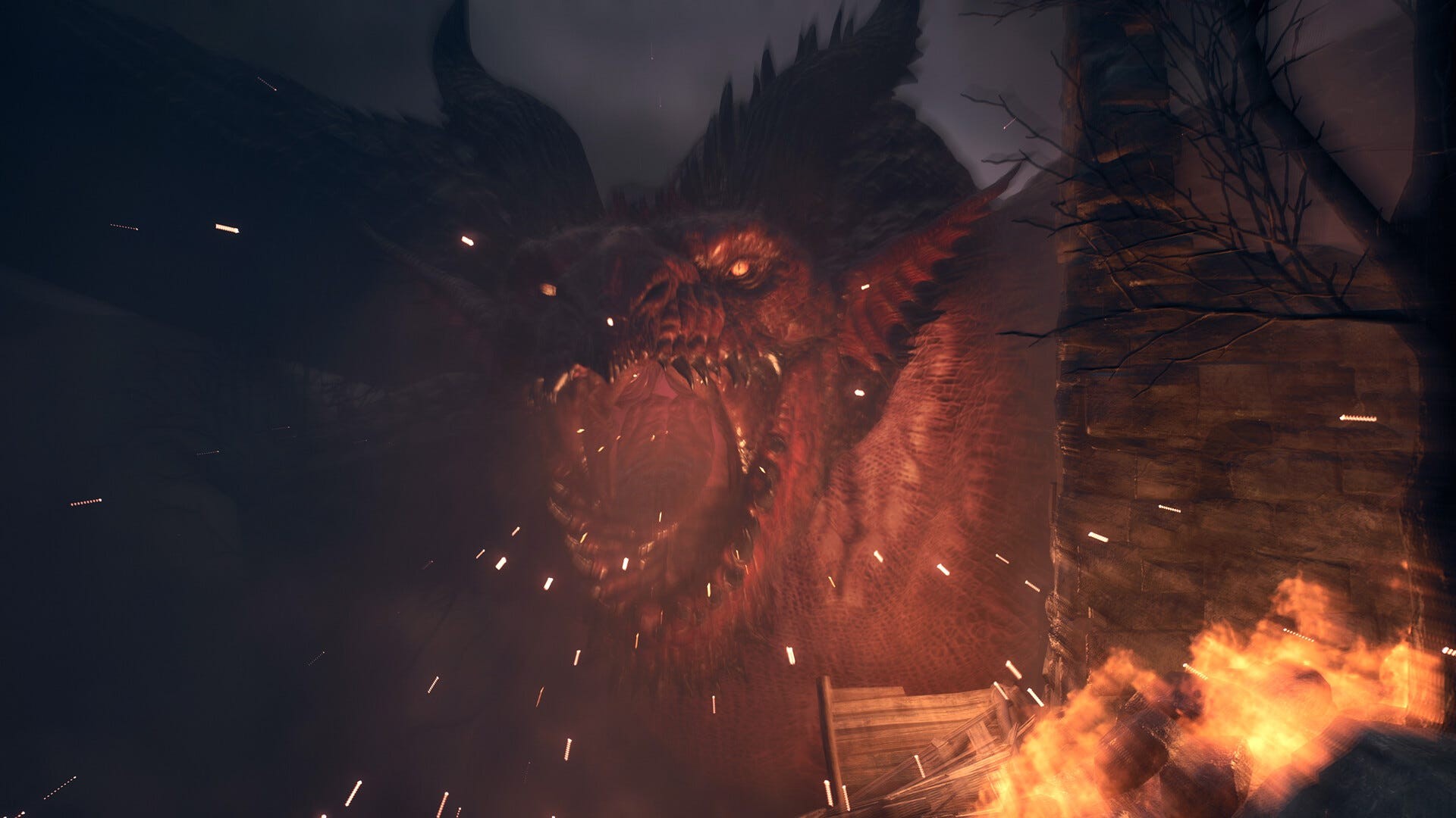 Hình ảnh rồng trong Dragon's Dogma 2 - Kẻ thù nguy hiểm trên hành trình