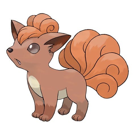 Hình ảnh Vulpix trong Pokémon Go