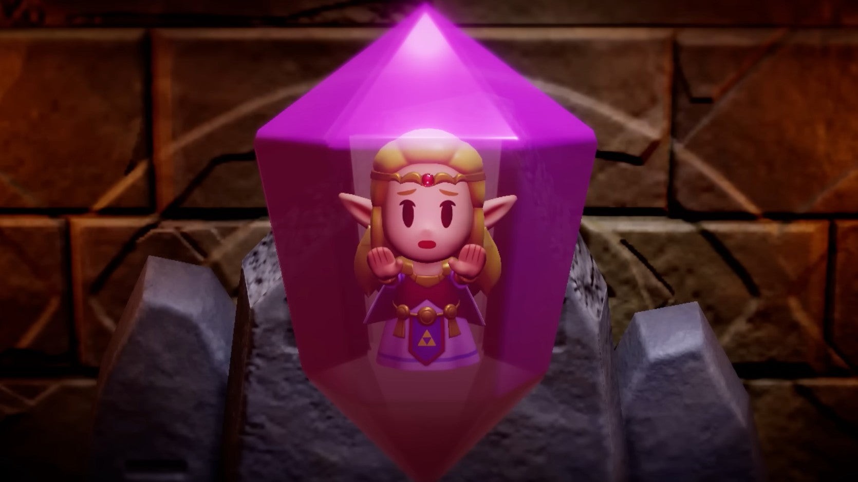 Hình ảnh Zelda bị mắc kẹt trong The Legend of Zelda: Echoes of Wisdom