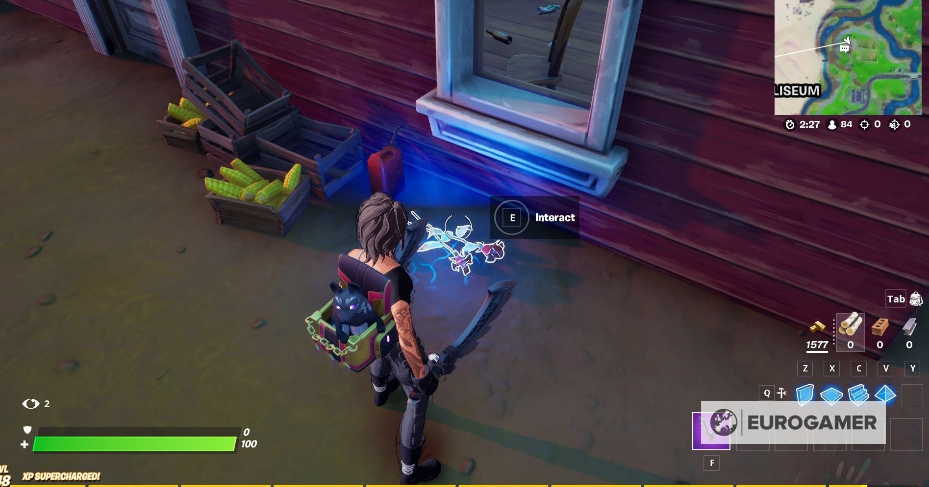 Hoa hồng tại Steel Farm trong Fortnite