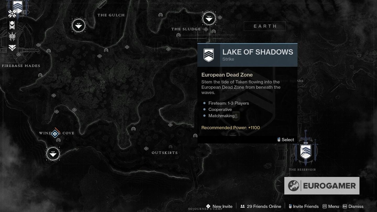Hoàn thành Strike Lake of Shadows và nhận vật phẩm nhiệm vụ Strand of Nobility