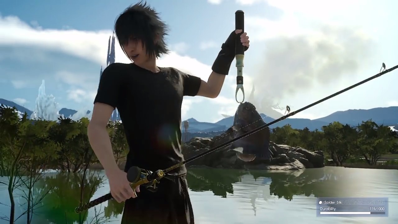 Hoạt động câu cá thư giãn nhưng cũng đầy thử thách trong Final Fantasy 15