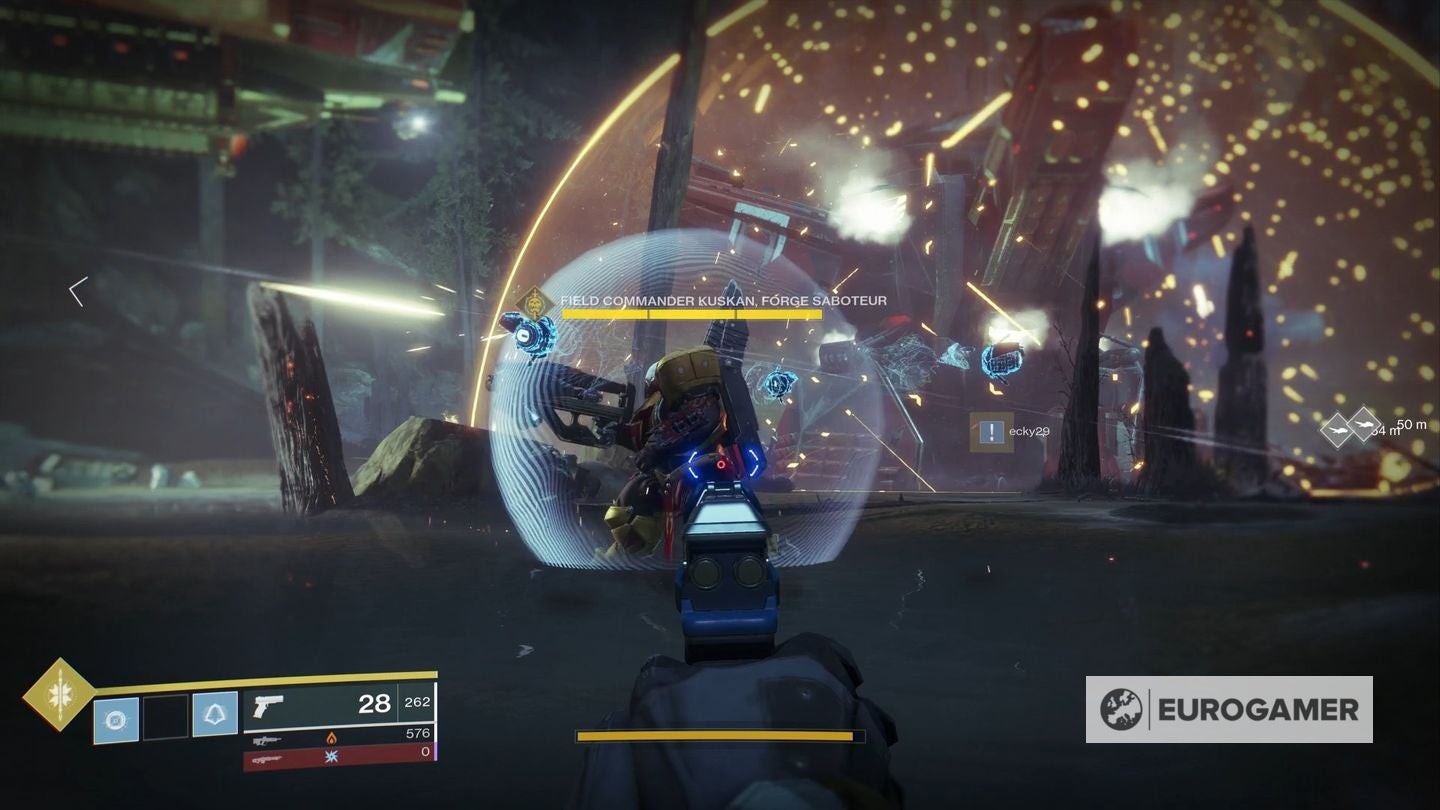 Hòm Black Armory Crate xuất hiện sau khi hạ Forge Saboteur ở EDZ