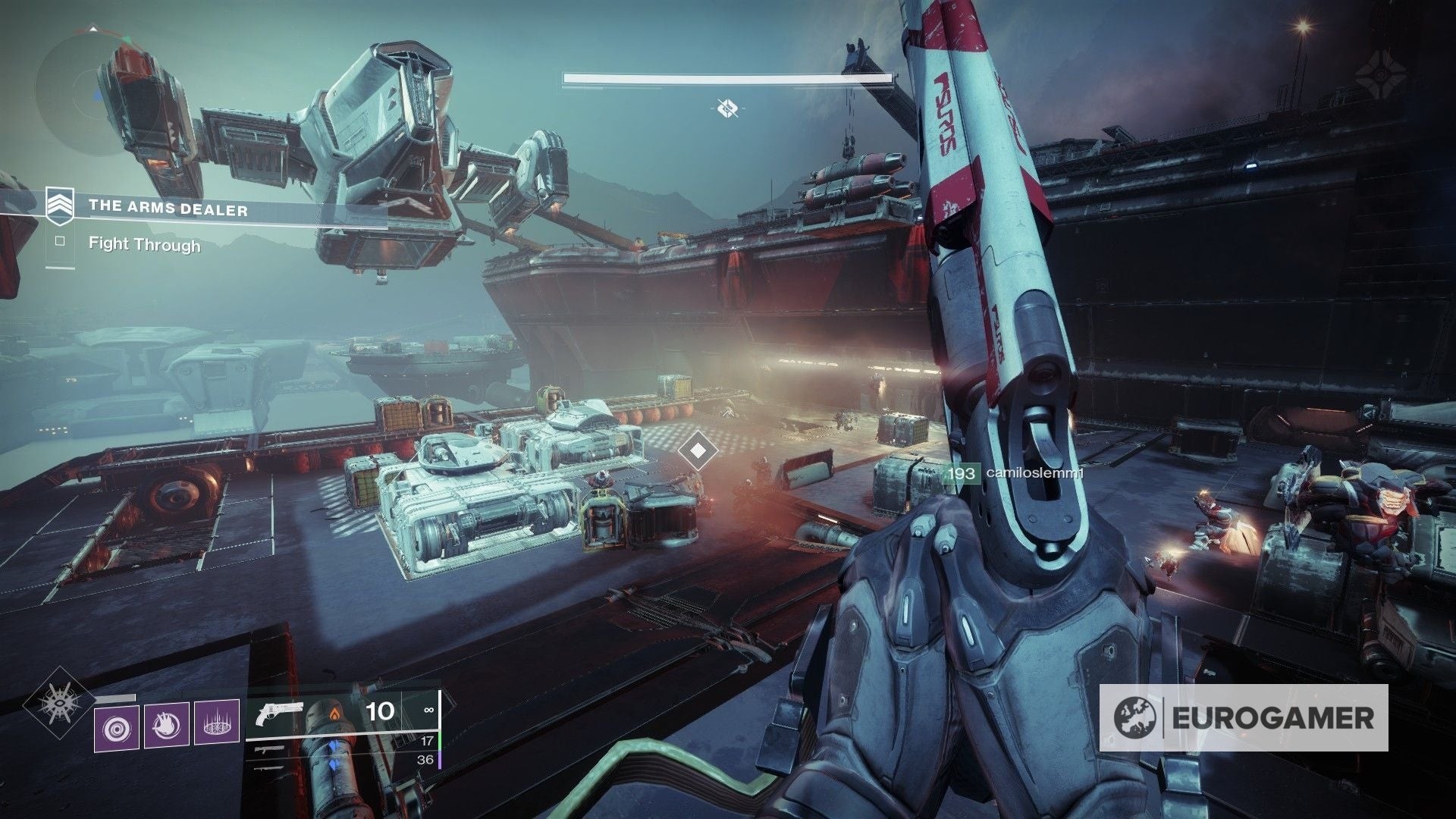 Hòm phần thưởng cuối cùng của strike The Arms Dealer trong Destiny 2