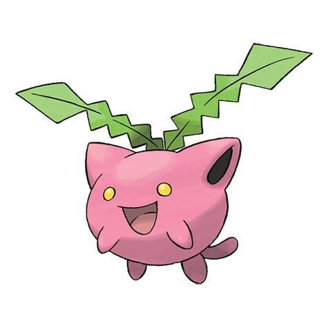 Hoppip Pokémon hệ Cỏ Bay xuất hiện nhiều trong tự nhiên sự kiện Glittering Garden
