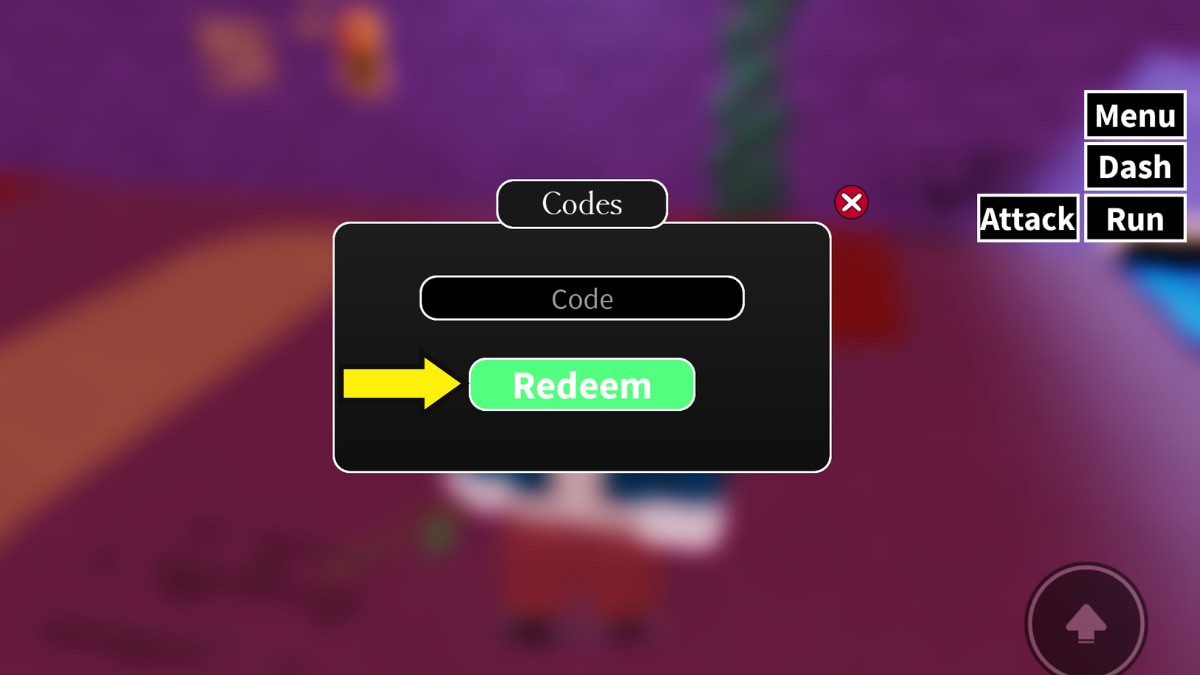 Hướng dẫn nhập code Underworld Realm trong Roblox với ô nhập code