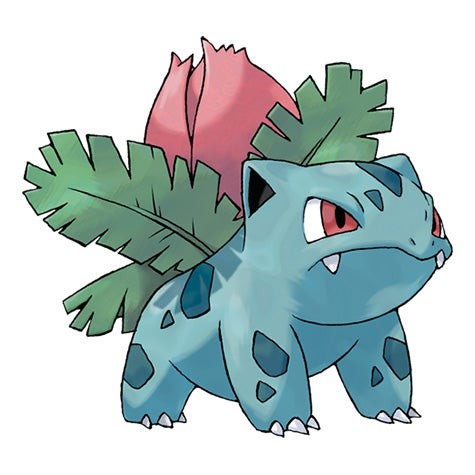 Ivysaur một trong những Pokémon xuất hiện nhiều hơn trong tự nhiên tại sự kiện Into the Wild