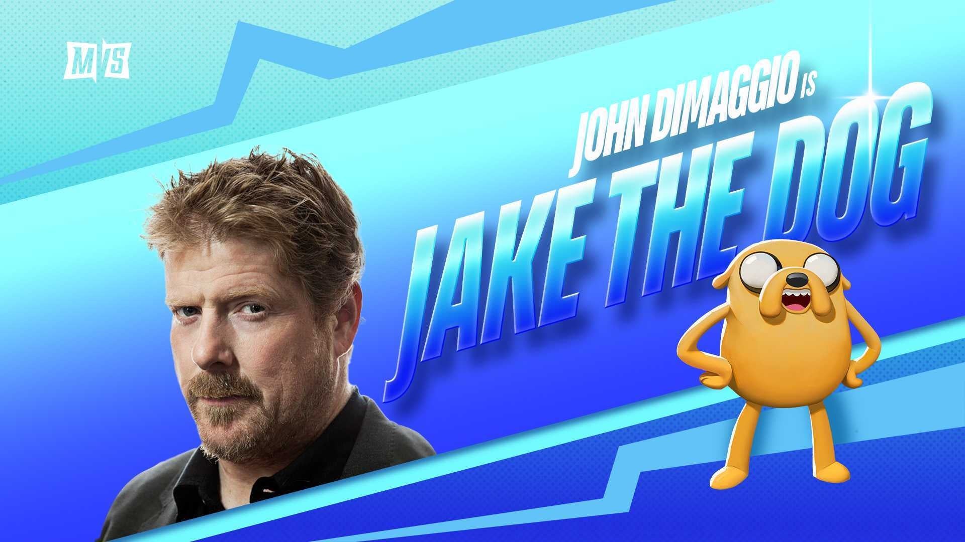 John DiMaggio, giọng nói của Bender (Futurama), lồng tiếng cho Jake the Dog